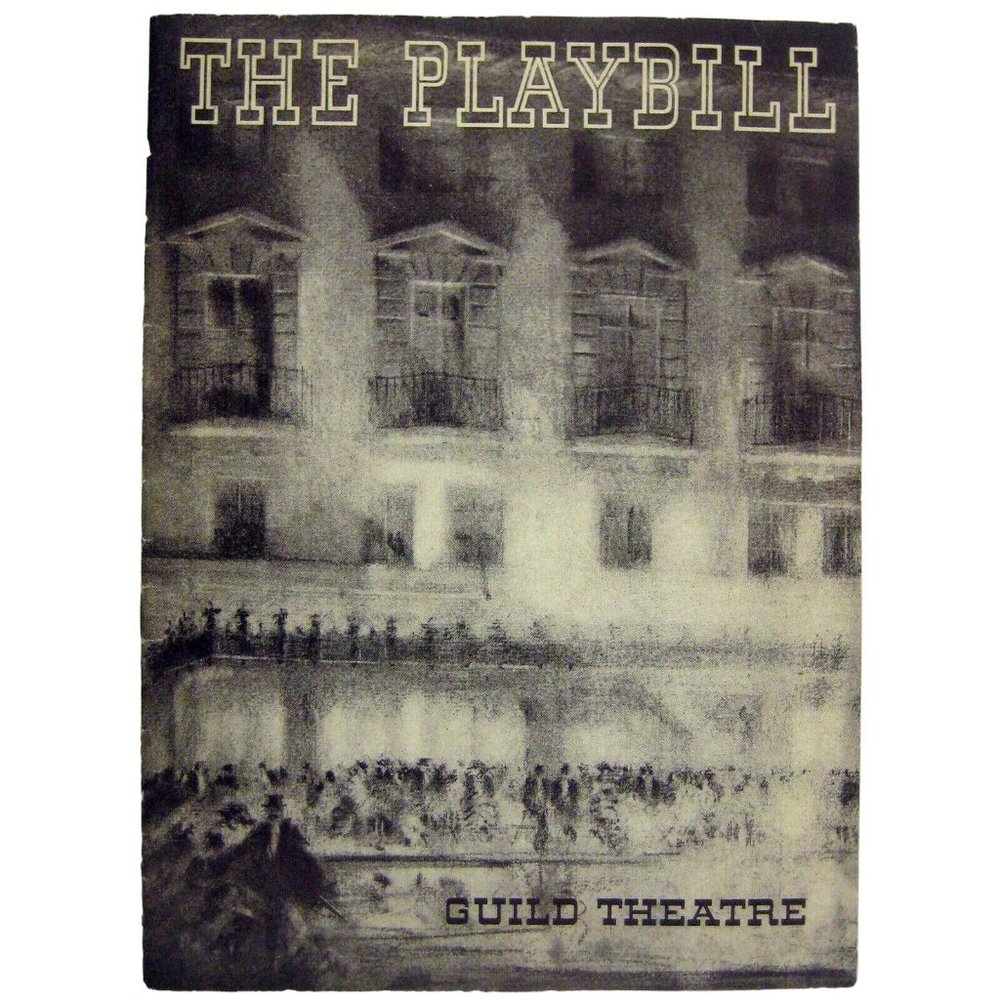 Wine of Choice Playbill 1938 Leslie Banks Claudia Morgan Alexandra Woollcott